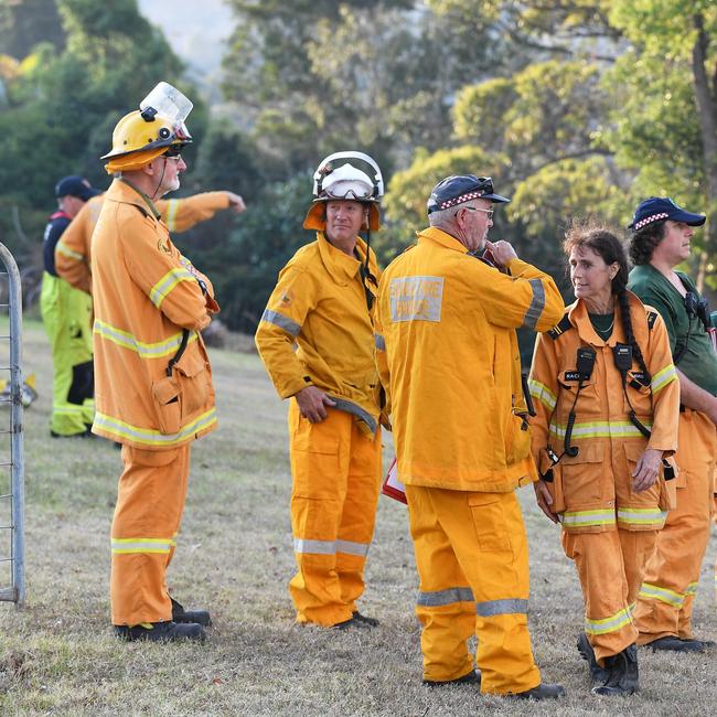 Obi Valley bushfire, Witta. Picture: Patrick Woods.
