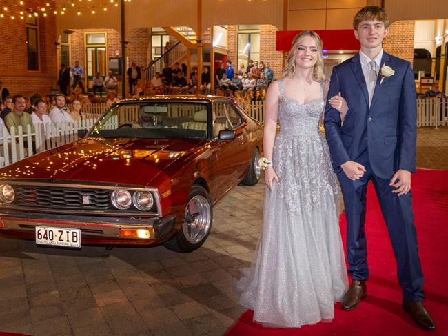 CLASS OF 2024: Townsville Grammar School formal. Students Georgia Gleeson & Ricky Jones.