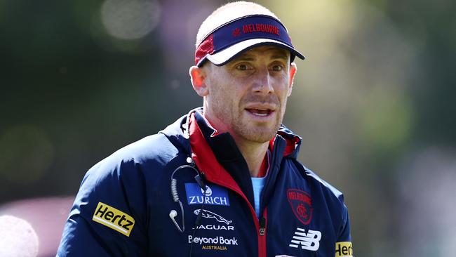 Simon Goodwin will be feeling a little bit of pressure if the Demons fail to hit the ground running in 2023.