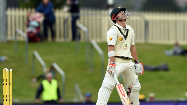 David Warner has slumped to a two-year low in the Test batting rankings.