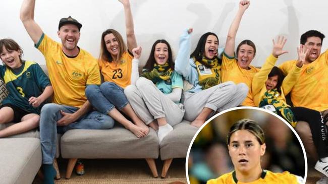 Kyra Cooney-Cross's family in Torquay will be cheering her on during the Matildas' do-or-die clash with Denmark on Monday.