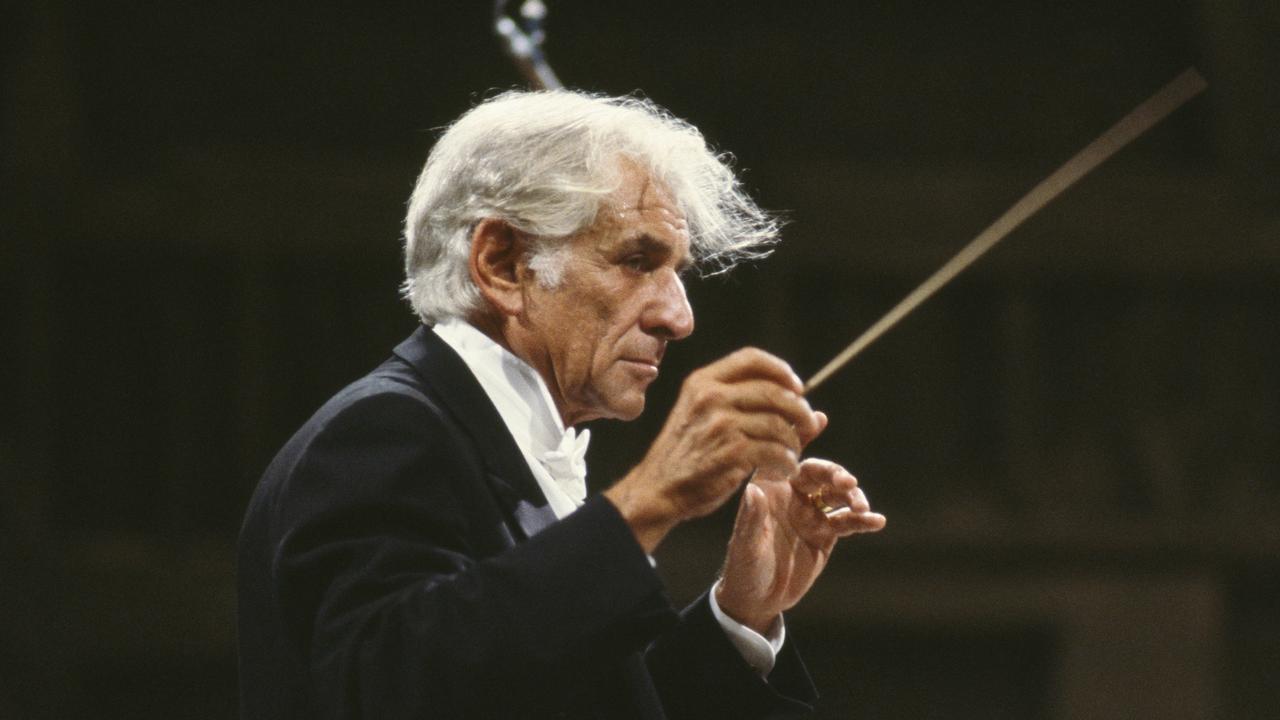 The real American composer Leonard Bernstein. Picture: Jean Pimentel/Kipa/Sygma via Getty Images