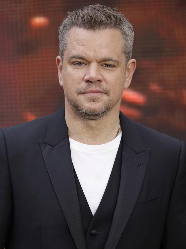 Matt Damon says he felt guilt over moving his family to film a movie that turned out to be a flop. Picture: John Phillips/Getty Images