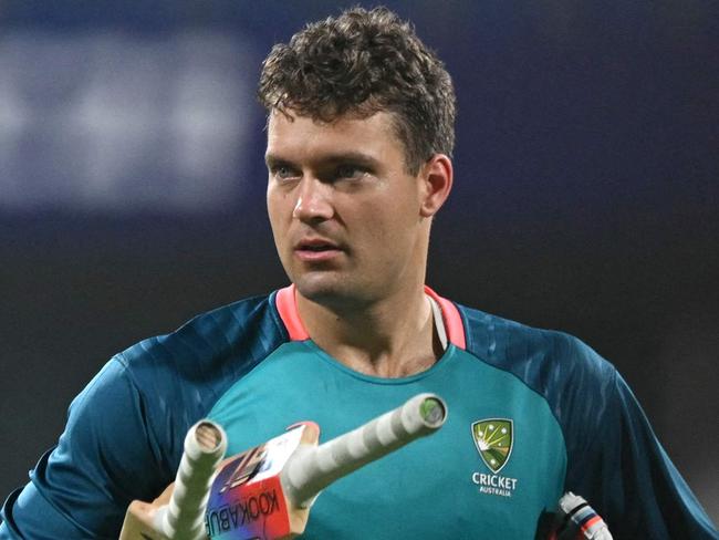 Australiaâs Alex Carey arrives to attend a practice session ahead of their 2023 ICC men's cricket World Cup one-day international (ODI) match against India at the MA Chidambaram Stadium in Chennai on October 5, 2023. (Photo by R. Satish BABU / AFP) / -- IMAGE RESTRICTED TO EDITORIAL USE - STRICTLY NO COMMERCIAL USE --