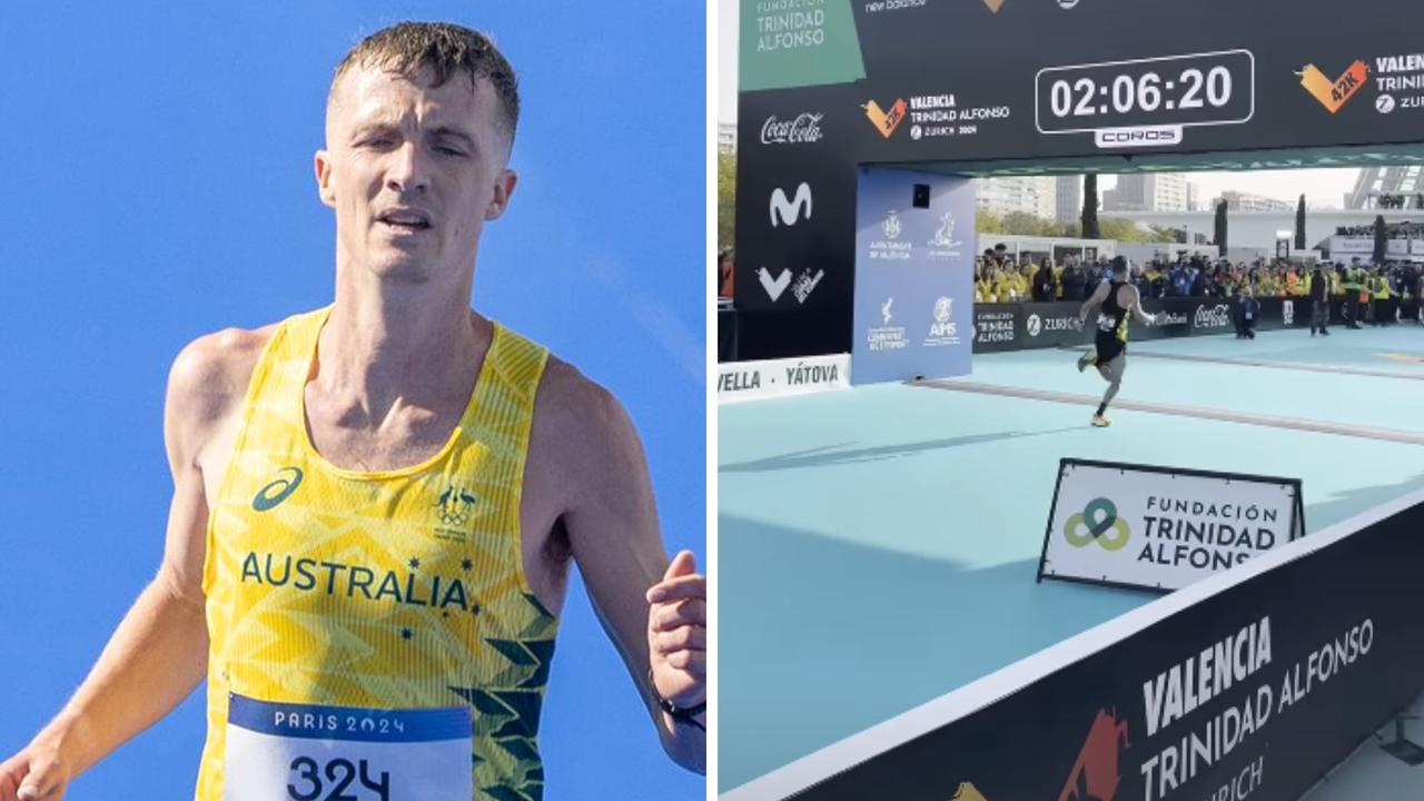 Andy Buchanan is the new benchmark. Photo: Athletics Australia and Instagram @soniagrith.