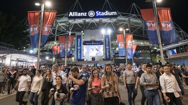 A healthy crowd is expected at Allianz Stadium for the match.