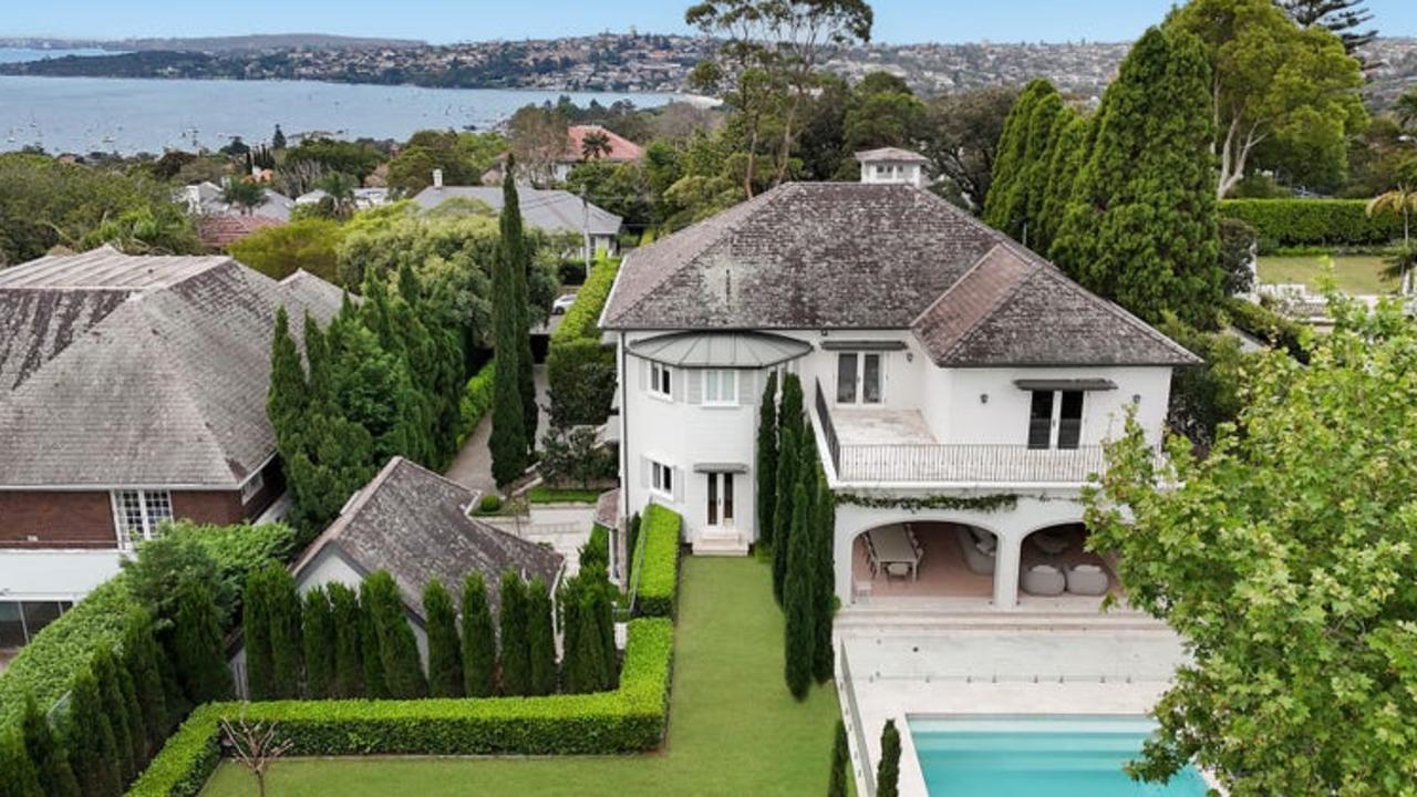 This six-bedroom house with northerly harbour views at 96 Victoria Rd, Bellevue Hill, fetched a whopping $42m.