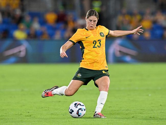 The 14th ranked Matildas will take on Chinese Taipei twice this week. Picture: Bradley Kanaris/Getty Images