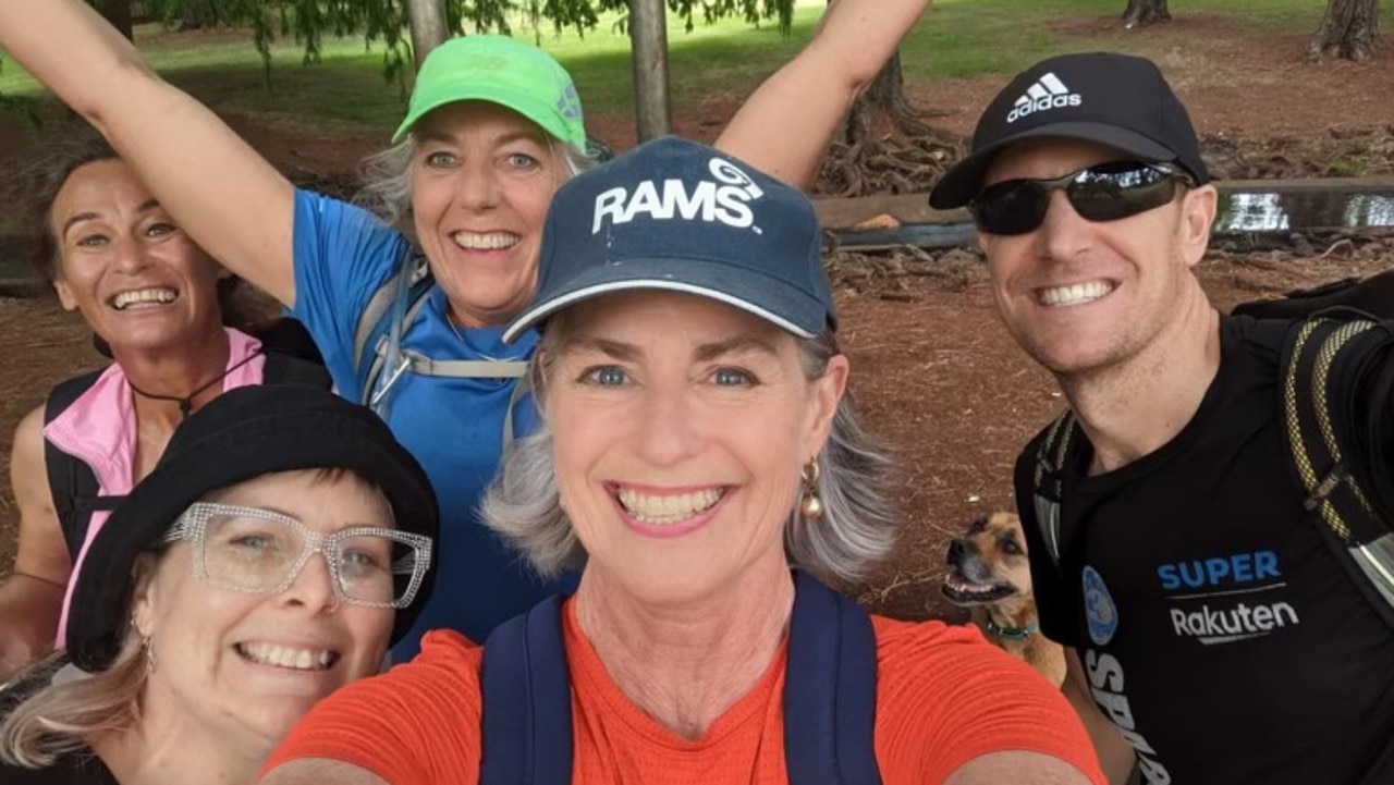 Preparing for the Everest Base Camp Challenge to raise $100,000 for Momentum Mental Health are (from left) Allison Goldman, Shelley Burchett, Heather Fearby-Roberts, councillor Megan O'Hara Sullivan and Craig Sleeman.