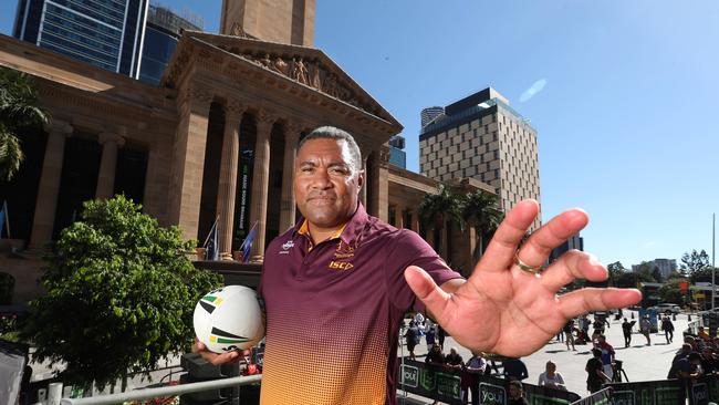 Rugby league legend Petero Civoniceva is Encircle ambassador. Picture: Annette Dew