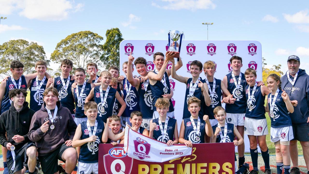 Coolaroo won the Under 14's AFL Darling Down grand final. Picture: Supplied