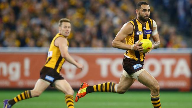 AFL 2nd Qualifying Final. Hawthorn v Geelong at the MCG. Shaun Burgoyne . Pic: Michael Klein. Friday September 5, 2014.