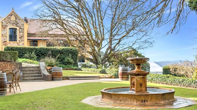 Mount Lofty House in the Adelaide Hills has a supremely tranquil setting. Picture: Supplied