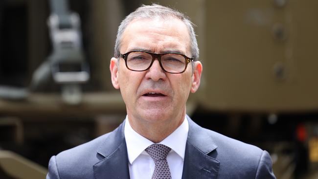 South Australian Premier Steven Marshall has introduced a complicated border entry system many Victorians would struggle with. Picture: David Mariuz