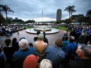 Tweed Heads ANZAC Day dawn service. Picture: Scott Powick