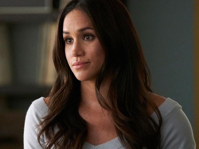 Meghan Markle as Rachel Zane in Suits.