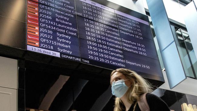 Further testing of returning overseas travellers could be enforced. Picture: David Geraghty