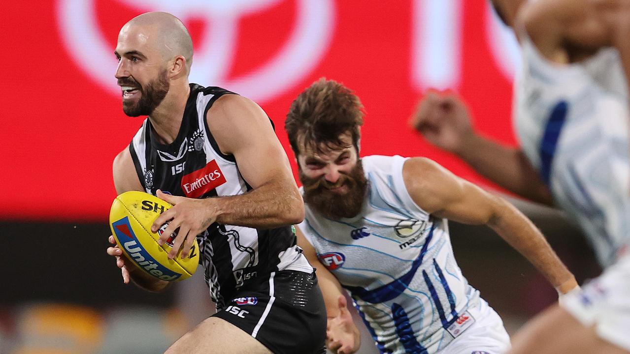 Steele Sidebottom will spend more time up forward. Picture: Michael Klein