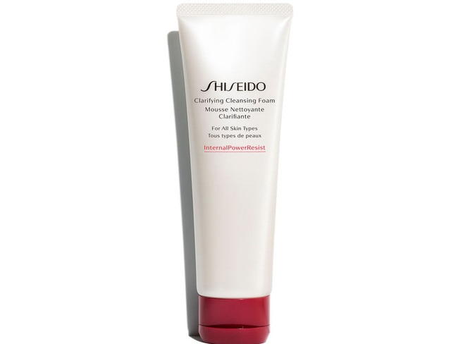 Shiseido Clarifying Foam Cleanser is ideal for cleaning the pores on your face.