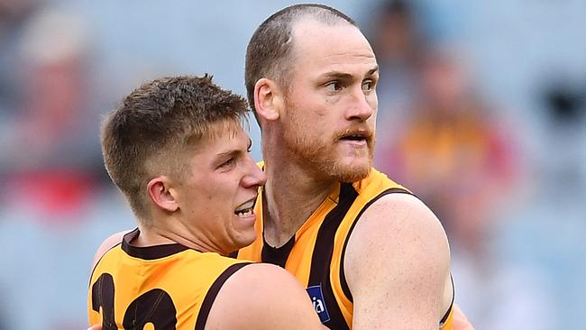 Jarryd Roughead has been dropped by Hawthorn. Picture: Getty Images 