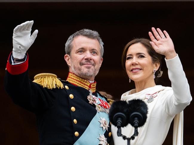 Danish King Frederik X and wife Queen Mary. Photo: Getty Images