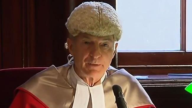 Justice Ian Harrison SC.