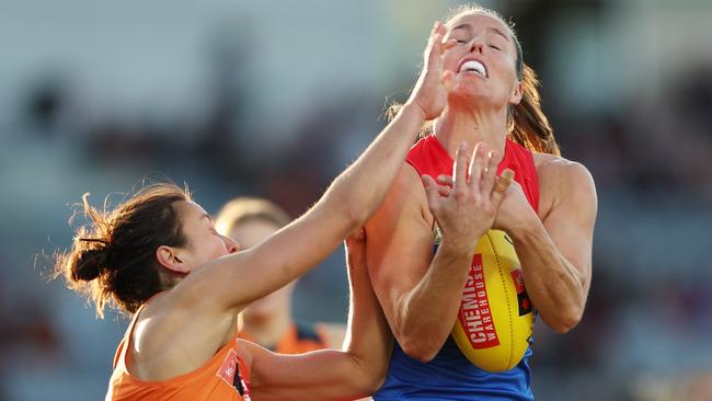 Kate Hore was spectacular for the Dees. (Photo by Mark Metcalfe/Getty Images)