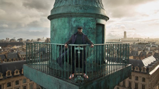 Omar Sy as Lupin, in season three.