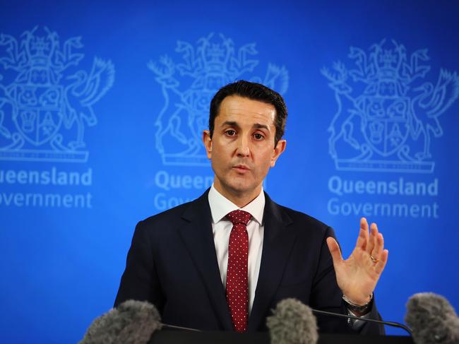 Queensland Premier David Crisafulli. Picture: NewsWire/Tertius Pickard