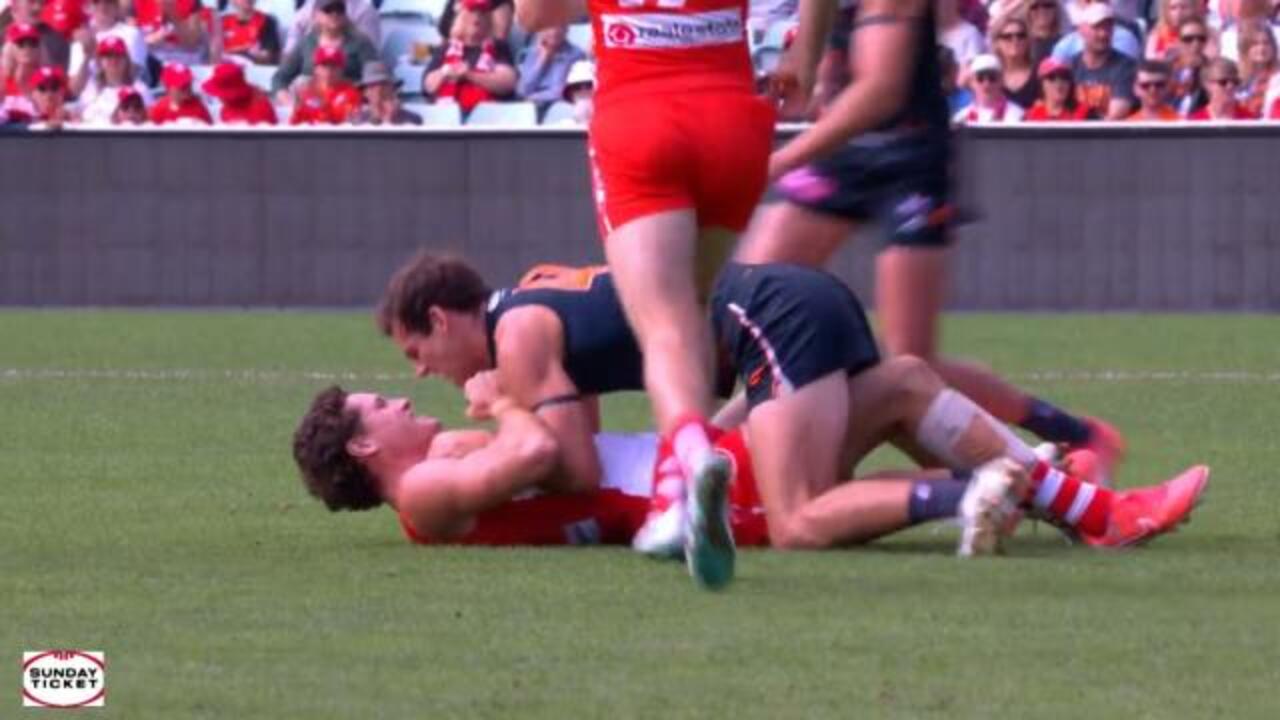Sydney Derby boils over early