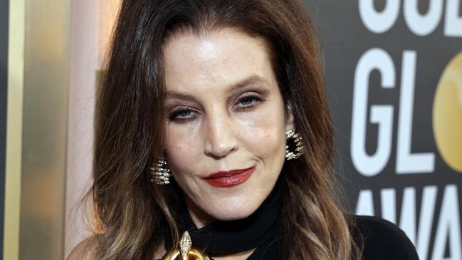 Lisa Marie Presley at the 80th Annual Golden Globe Awards. Picture: Todd Williamson/NBC/NBC via Getty Images