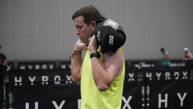 10000 athletes put their fitness to the test in a massive Hyrox competition this weekend (14-15 Dec) at Melbourne Exhibition and Convention Centre. Picture Valeriu Campan