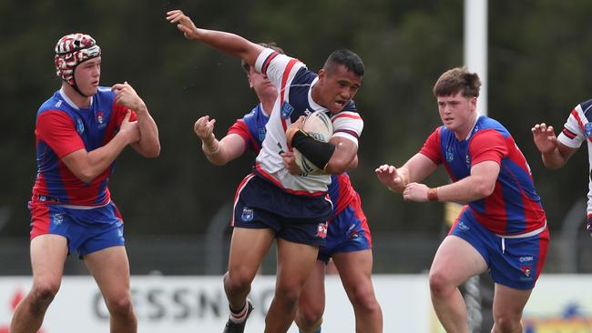 Josiah Fesolai has been immense for the Roosters. Picture: Sue Graham