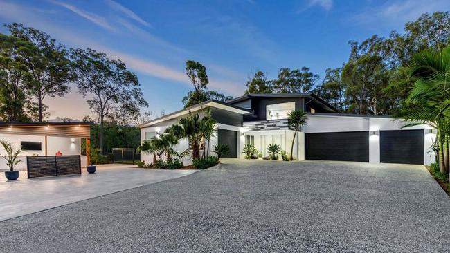 This property at 38 Fatima Place, Calamvale, holds the sale price record for a home in the suburb.