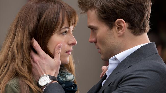 Fifty Shades of Grey stars  Dakota Johnson and Jamie Dornan