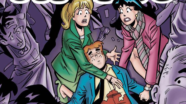 Life With Archie Comic Book Character Archie Andrews Killed Trying To
