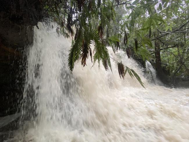 The Central Coast has had more than 300mm of rainfall. Picture: Daniel Rond