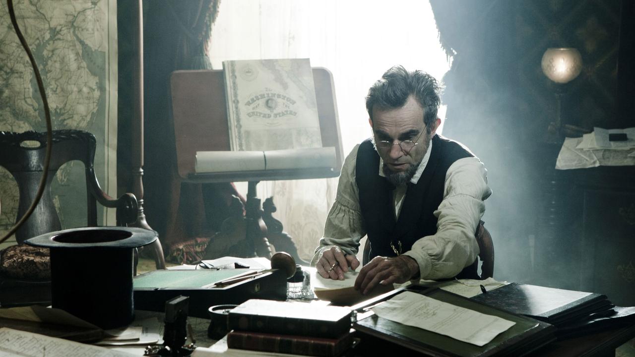 Daniel Day-Lewis in a scene from <i>Lincoln</i>, for which he won the best actor Oscar. Picture: David James/DreamWorks