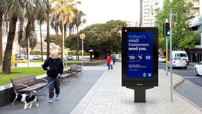 A photo of the sign planned outside Milsons Point Station.