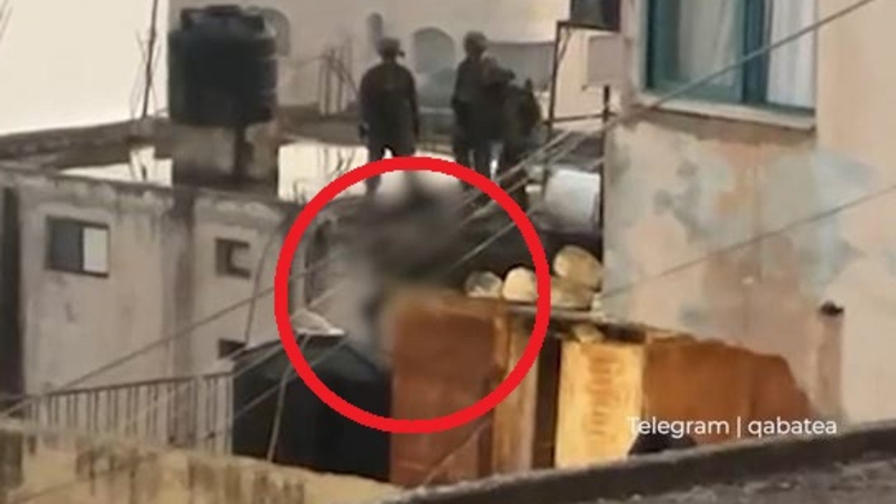 Israeli troops filmed doing shocking act