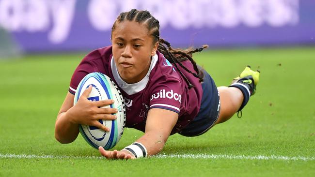 Destiny Brill is a cross code star for the Queensland Reds and soon for the Gold Coast Titans NRLW outfit.