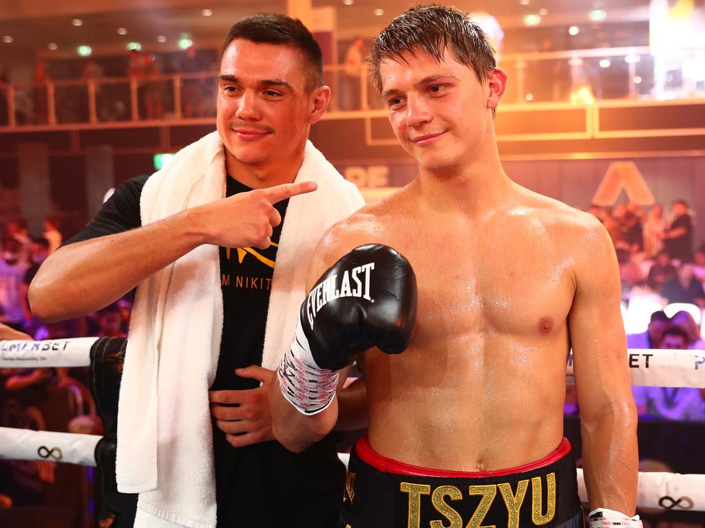 Nikita Tszyu mencari kemenangan lagi.