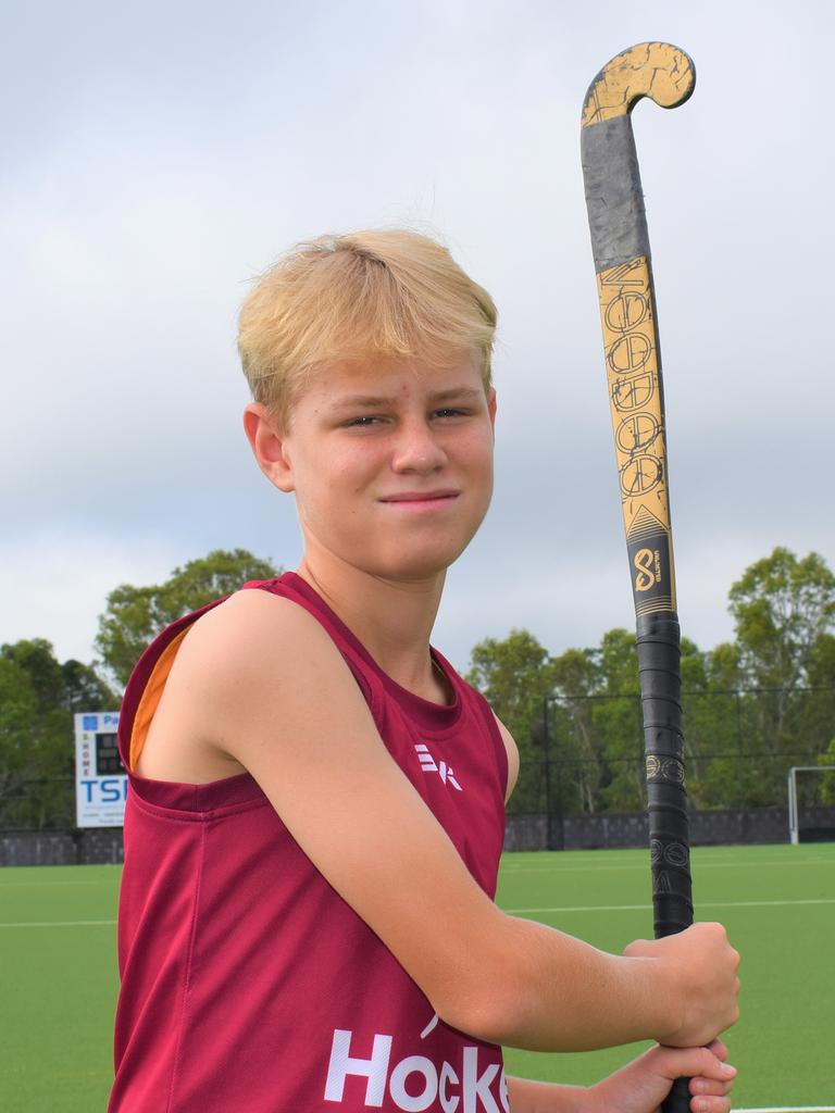 Gympie hockey player Connor Innis.