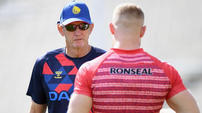 Wayne Bennett is in the dark over the future of his England coaching career. Picture: Getty Images