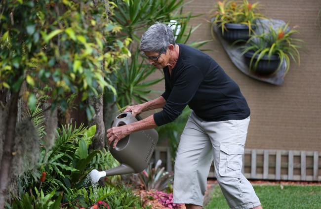 The Macquarie Fields garden of Campbelltown Council's Garden Competition winner Maureen Wenzel. Picture: Angelo Velardo.