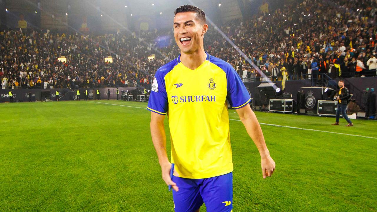 Cristiano Ronaldo’s Al-Nassr debut will have to wait a little while longer. (Photo by Jorge Ferrari / Al Nassr Football Club / AFP)