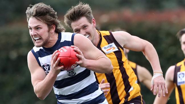 Geelong VFL player Tom Atkins. Picture: Mark Dadswell