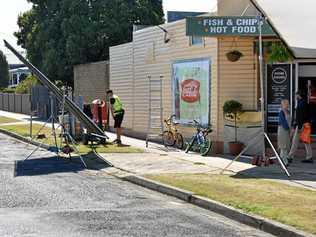 LOCAL PRODUCTION: A new Coca-cola commercial shot on several locations on the Northern Rivers included filming at Colches St, Casino. Picture: Susanna Freymark