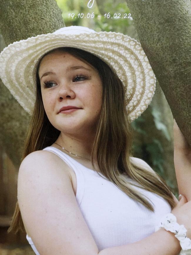 Tilly Rosewarne was 15 when she took her life after years of bullying. Picture: Supplied