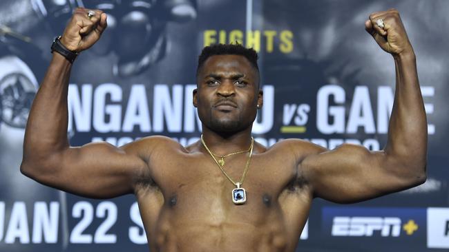 Francis Ngannou of Cameroon. Photo by Chris Unger/Zuffa LLC